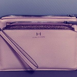 Pink wristlet